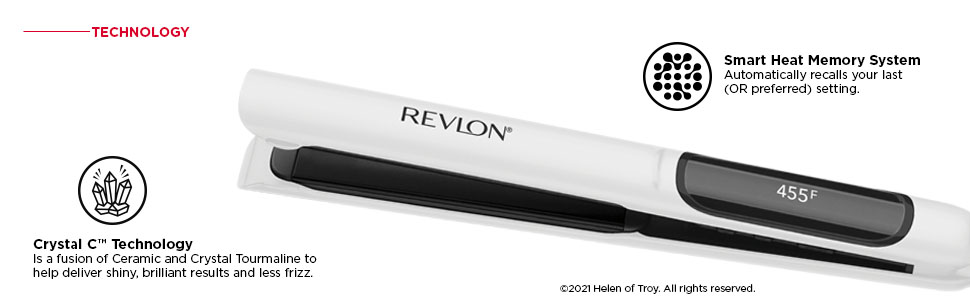 flat iron; flat irons; straightener; straighteners; hair straightener; 1 inch plates; RVST2206