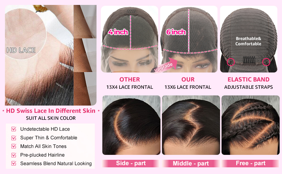 human hair wig body wave frontal wig hd lace front wigs human hair wigs human hair