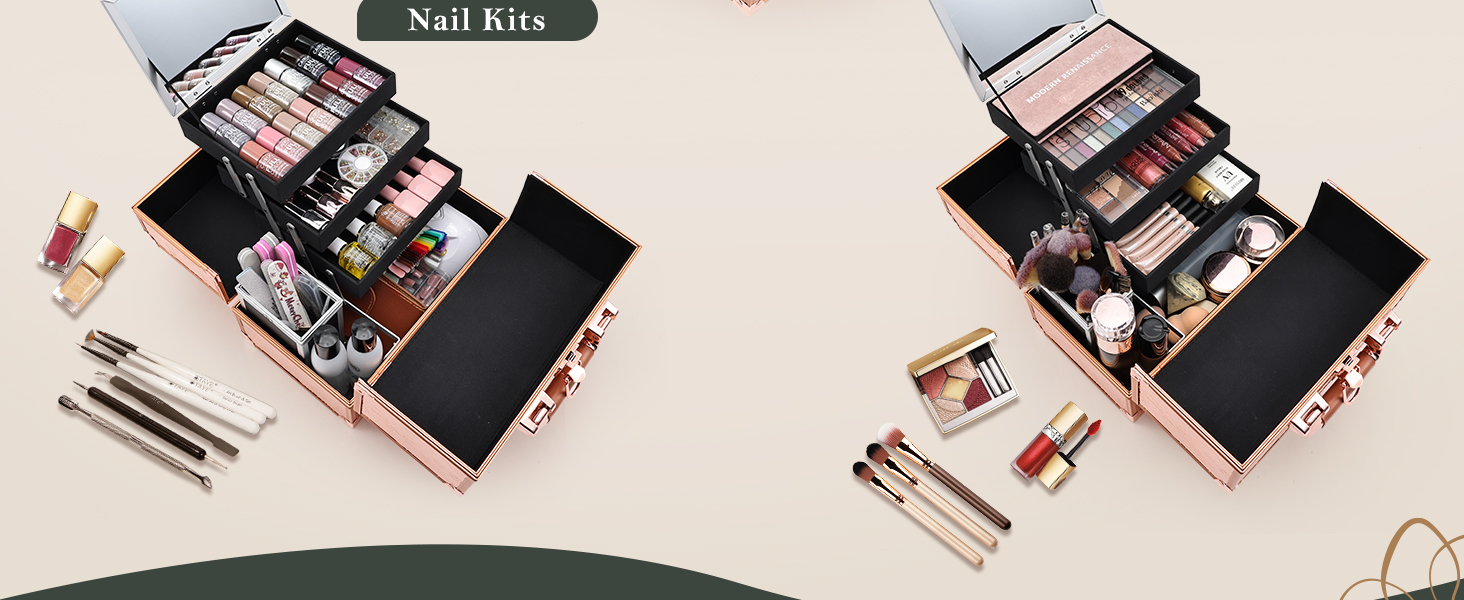 makeup organizer case