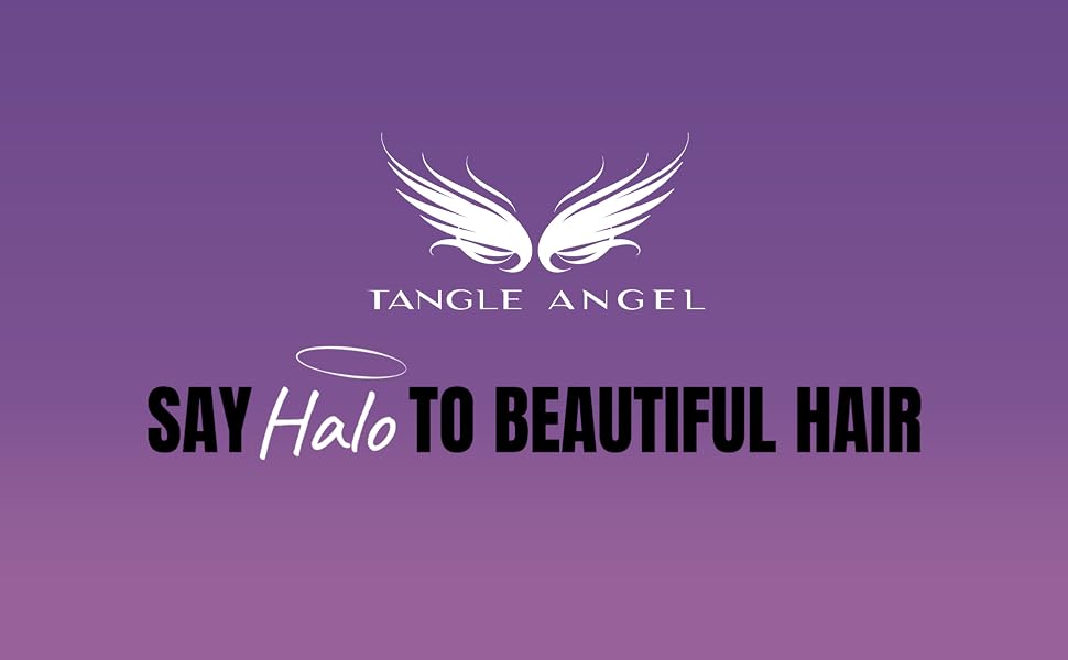 Say hello to beautiful hair with Tangle Angel's collection of hair brush detanglers