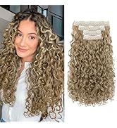 REECHO Clip in Hair Extensions - 4PCS 18