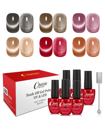 cat eye gel nail polish