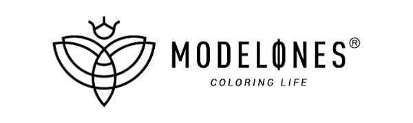 the logo of Modelones gel nail polish