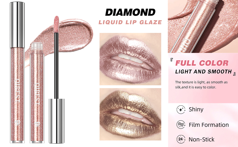 shimmer metallic lipstick