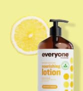 Everyone Nourishing Hand and Body Lotion, 32 Ounce (Pack of 2), Coconut and Lemon, Plant-Based Lo...