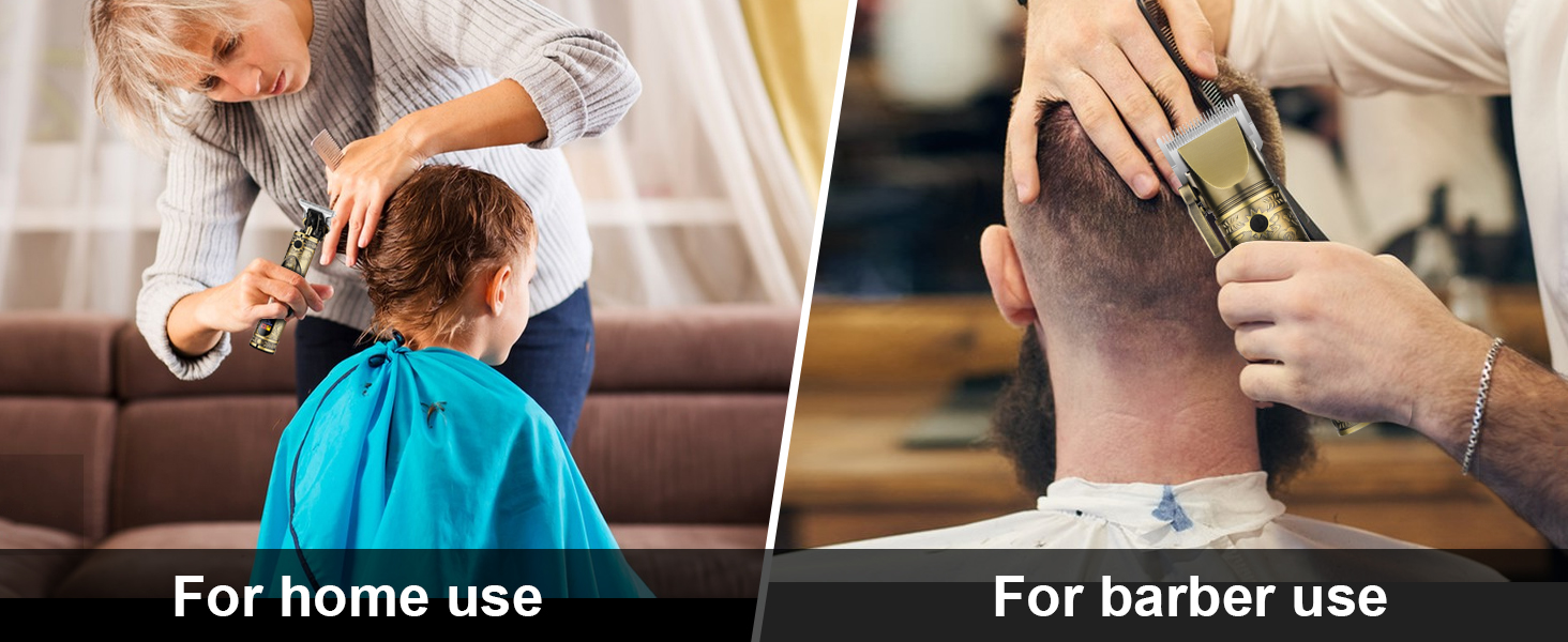 For home use For barber use