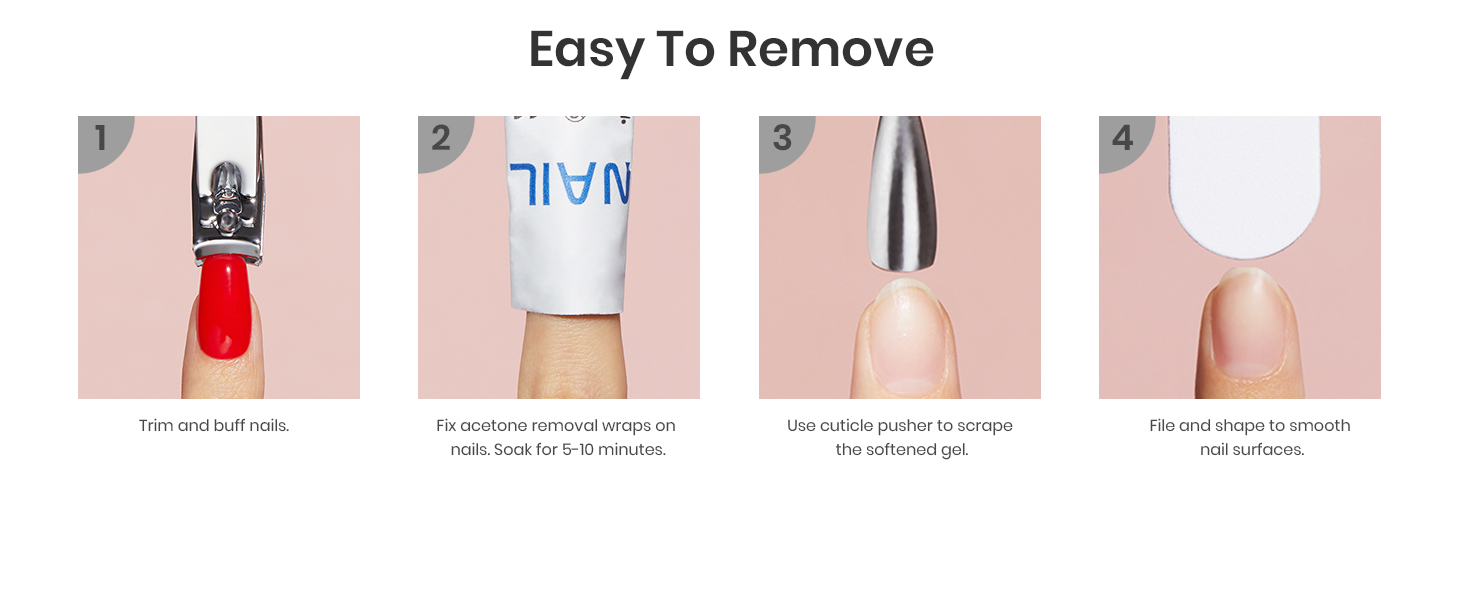 easy to remove