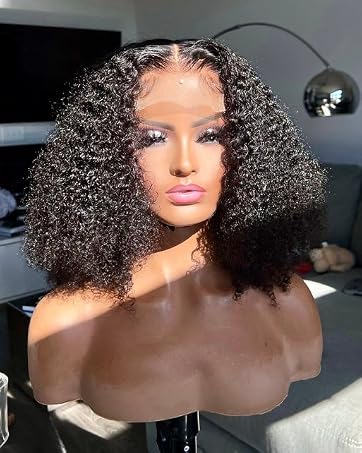 afro kinky curly human hair wig