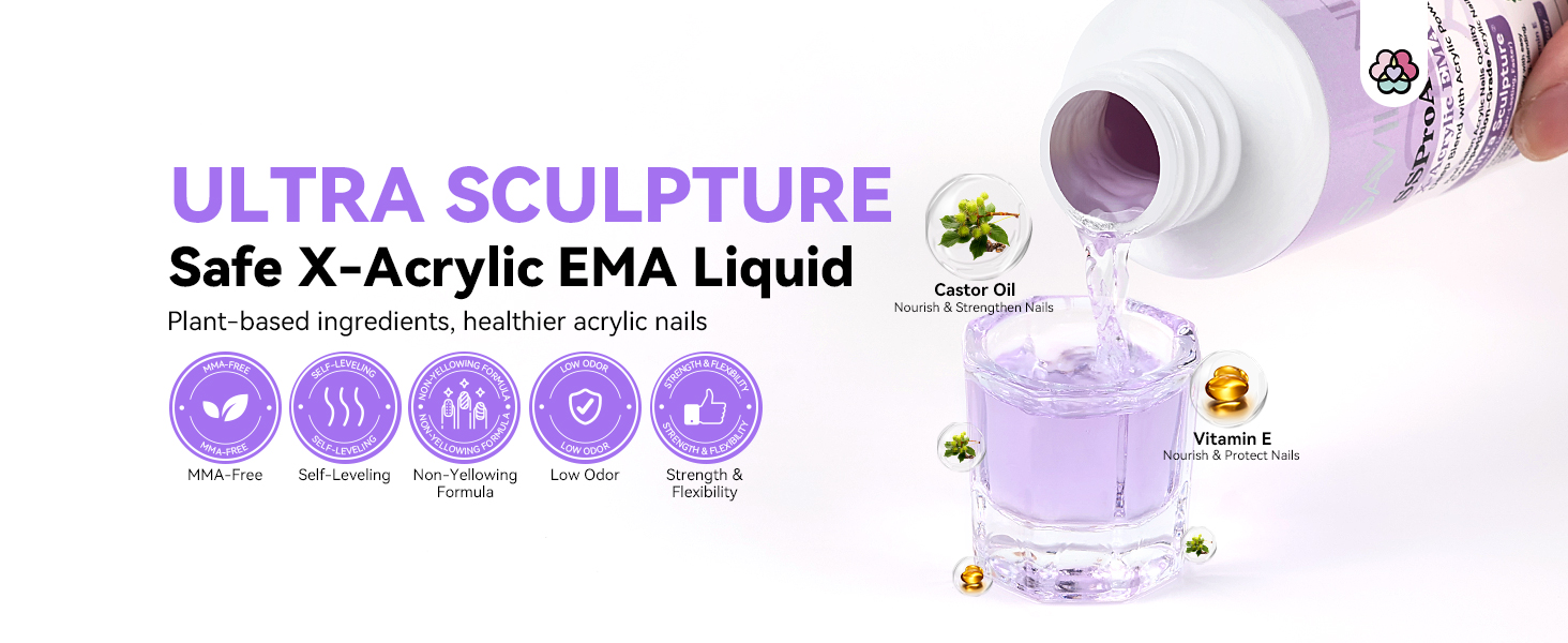 EMA monomer acrylic nail liquid