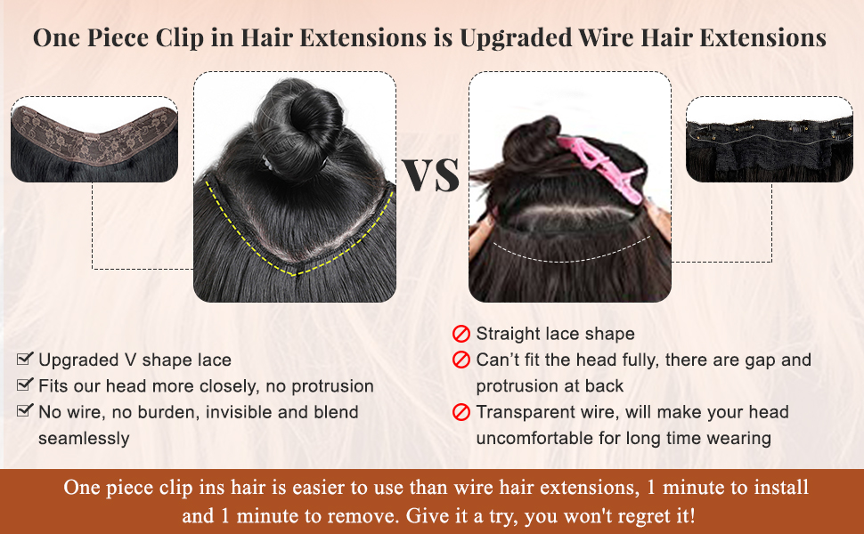 real hair extensions clip in human hair