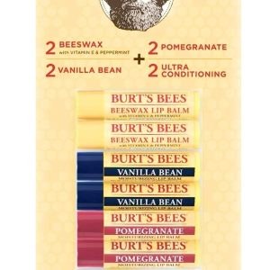 Burt's Bees 100% Natural Moisturizing Lip Balm, Variety Pack (0.15 oz, 8 ct.)