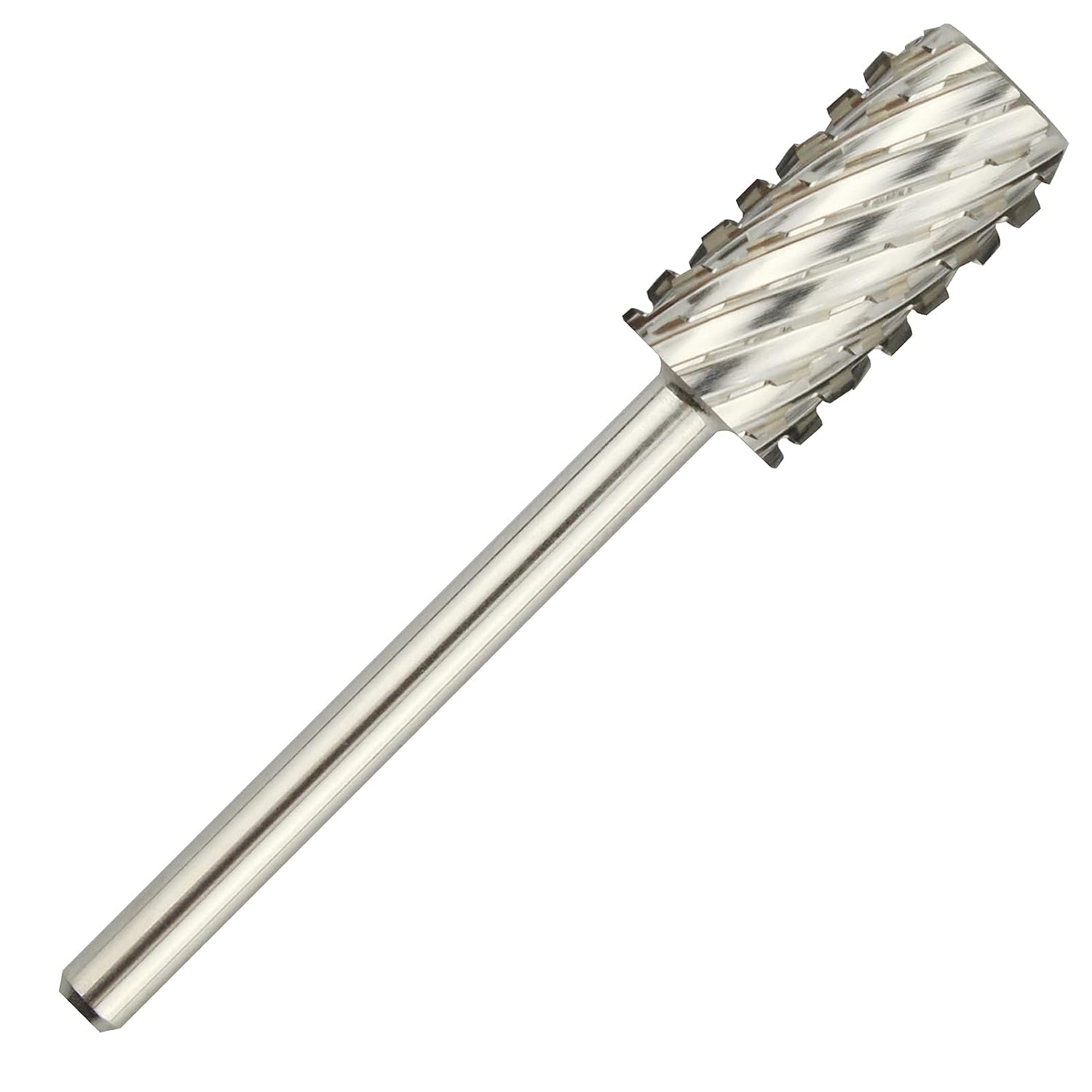C & I Large Barrel Nail Drill Bit, Chamfer Edition, Professional E-File for Nail File Machine, Designed to Remove Nail Gels, Acrylics, and other nail color covers 3/32” (Extra Fine - XF)