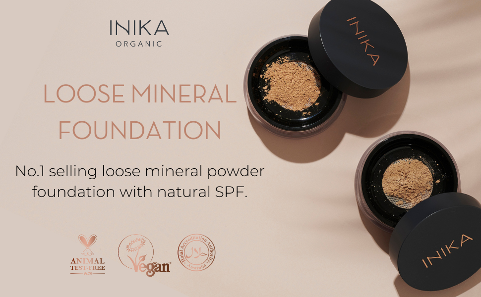 INIKA Organic Loose Mineral Foundation