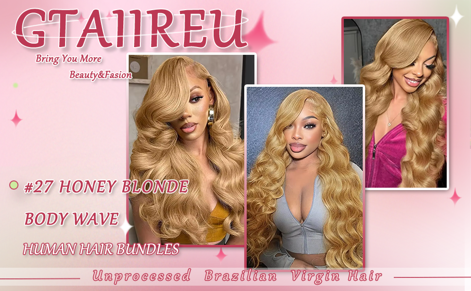 27 body wave human hair bundles