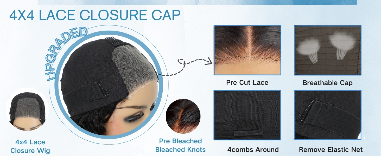 Wear and Go Glueless Bob Wig