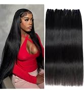 Human Hair Bundles Straight Hair 4 Bundles 18 20 22 24 Inch 16A Vietnamese Bundles Raw Human Hair...