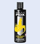 ARCTIC FOX Vegan and Cruelty-Free Semi-Permanent Hair Color Dye (8 Fl Oz, COSMIC SUNSHINE)