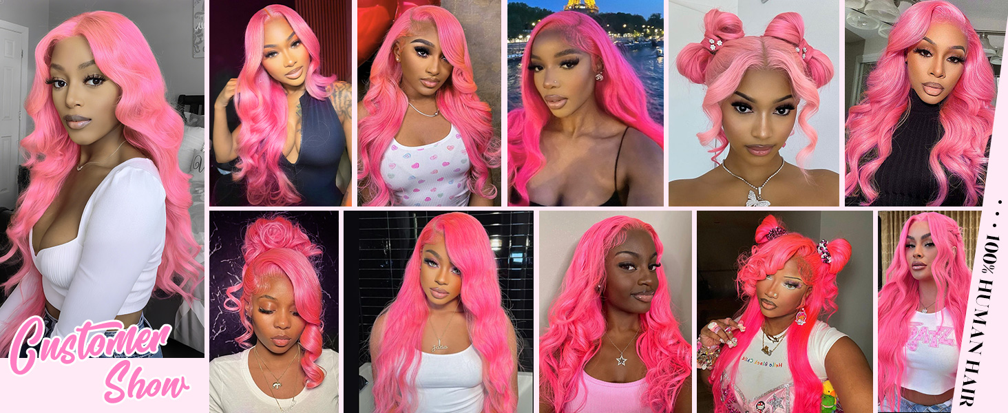 Color Fast and Fashion Colored Wig, 100% Human Hair Wigs for Black and White Women 13x6 Frontal Wigs