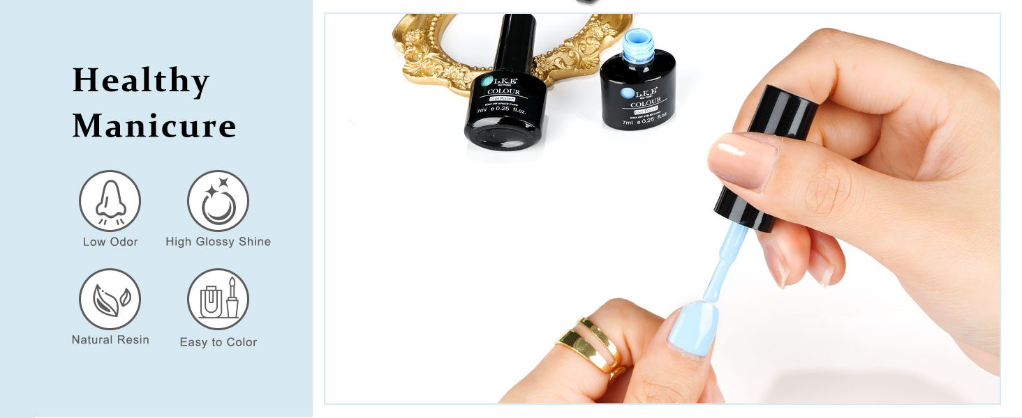 gel nail polish set