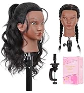 Mannequin Head with Human Hair 16