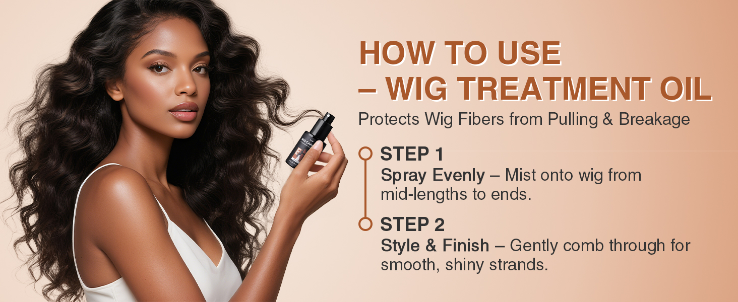 Wig Care Oil Spray