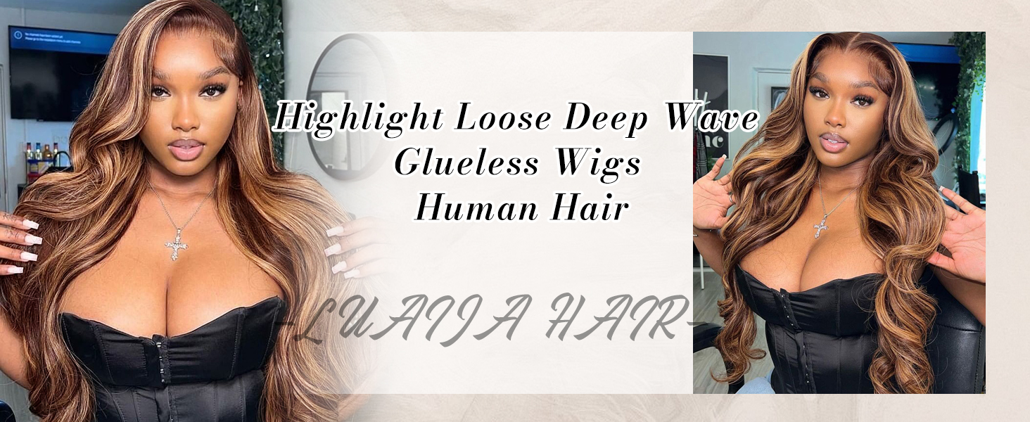 Ombre Lace Front Wig Human Hair