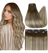 Balayage Clip in Hair Extensions