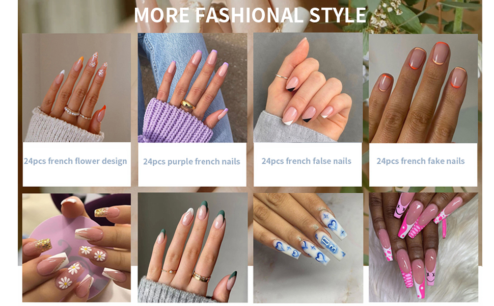 More nail styles