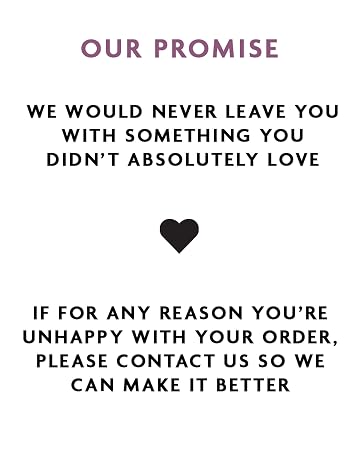 Our Promise