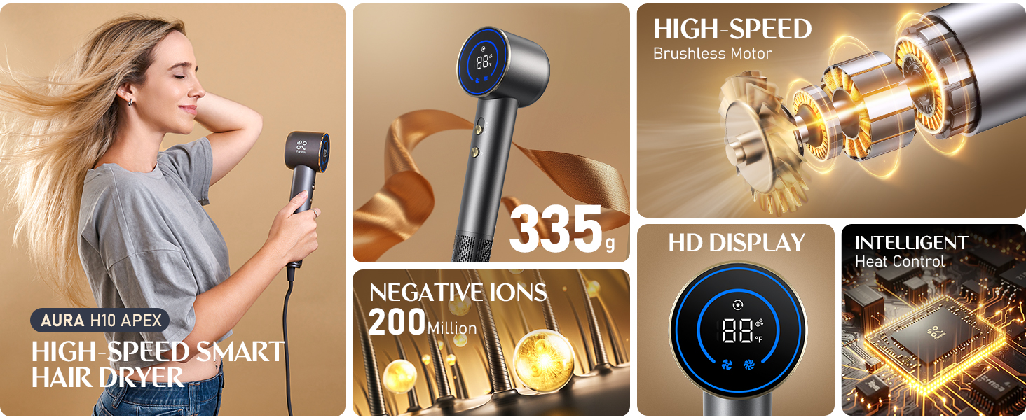AURA H10 APEX Hair Dryer