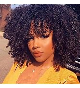 VIYAVIYA Human Hair Bundles for Black Women Afro Kinky Curly Human Afro Curly Human Hair One Bund...