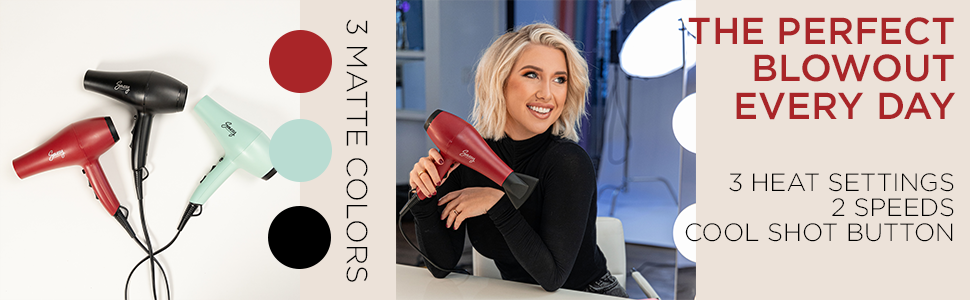 Sassy by Savannah Chrisley Blow Dryer in 3 Colors