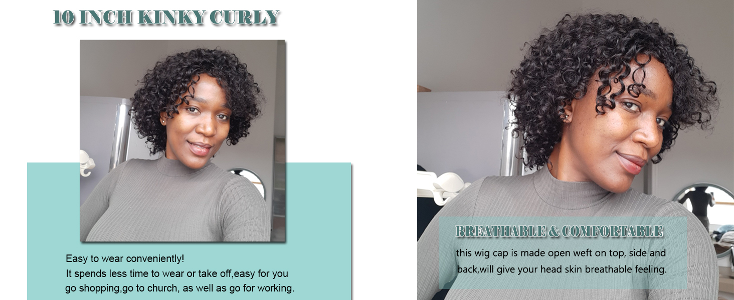 curly wigs for black women