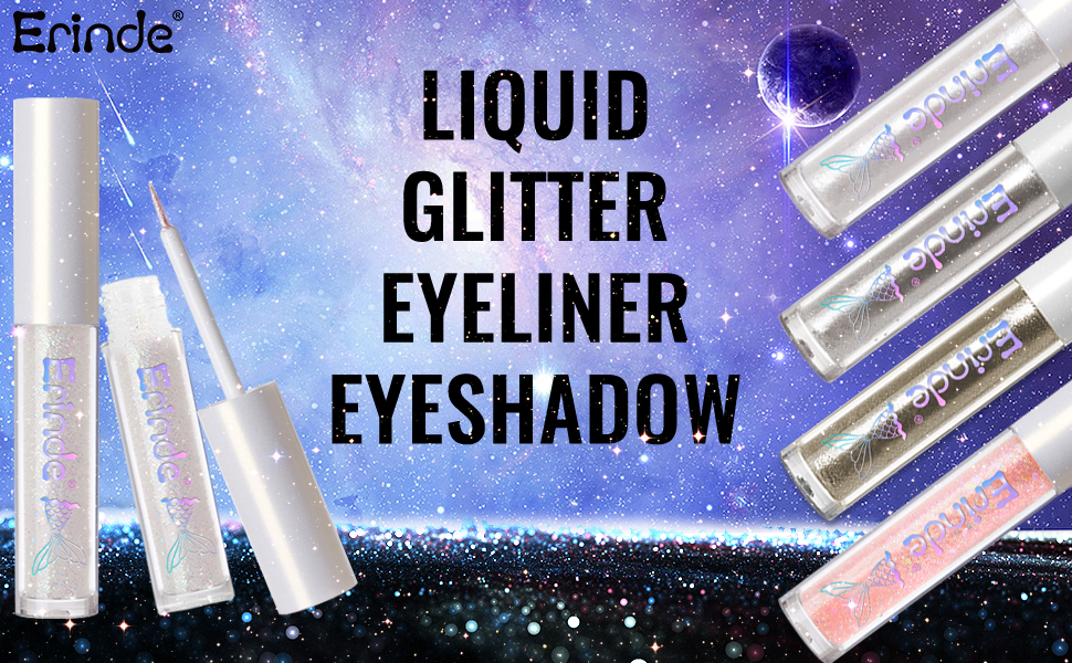 liquid glitter eyeliner eyeshadow