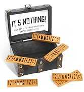 JULEASEL The Gift of Nothing, Pirate Treasure Chest with Golden Nothing, Funny Christmas Gag Gift...