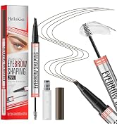 Microblading Eyebrow Pencil,QIC Eyebrow 4 Tip Brow Pencil,Waterproof 2-in-1 Brow Pen and Sealing ...