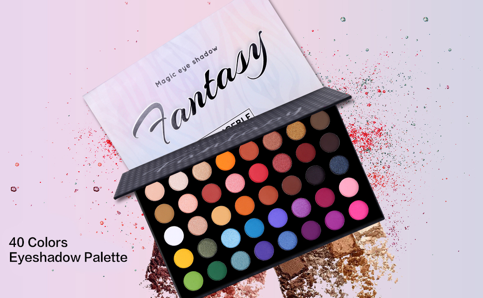 40 Colors eyeshadow palette