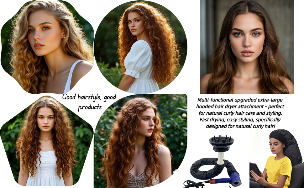 Hooded Hair Dryer