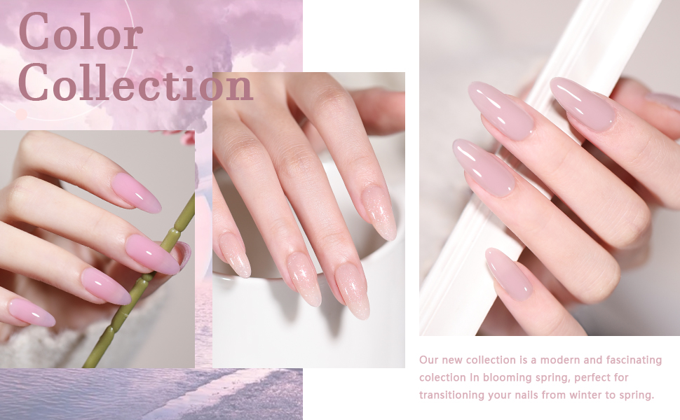 nude gel polish colors