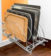LYNK PROFESSIONAL Slide Out Cutting Board, Bakeware, and Tray Organizer