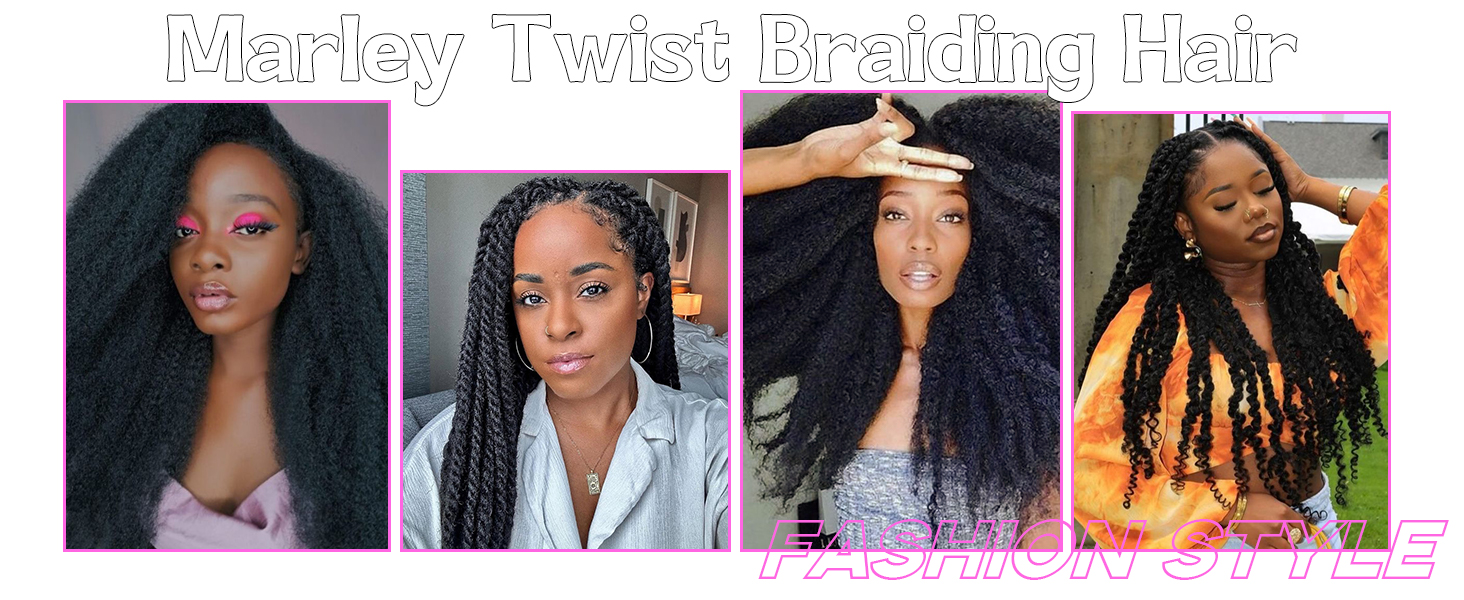 Marley Twist Braiding Hair