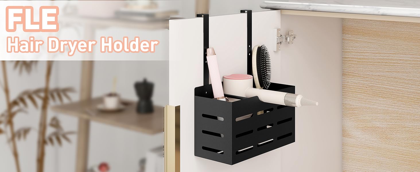 Hair Dryer Holder,3 in 1 Hair Tool Organizer