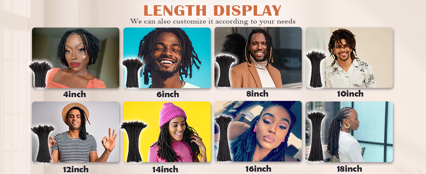 Loc Extensions Human Hair