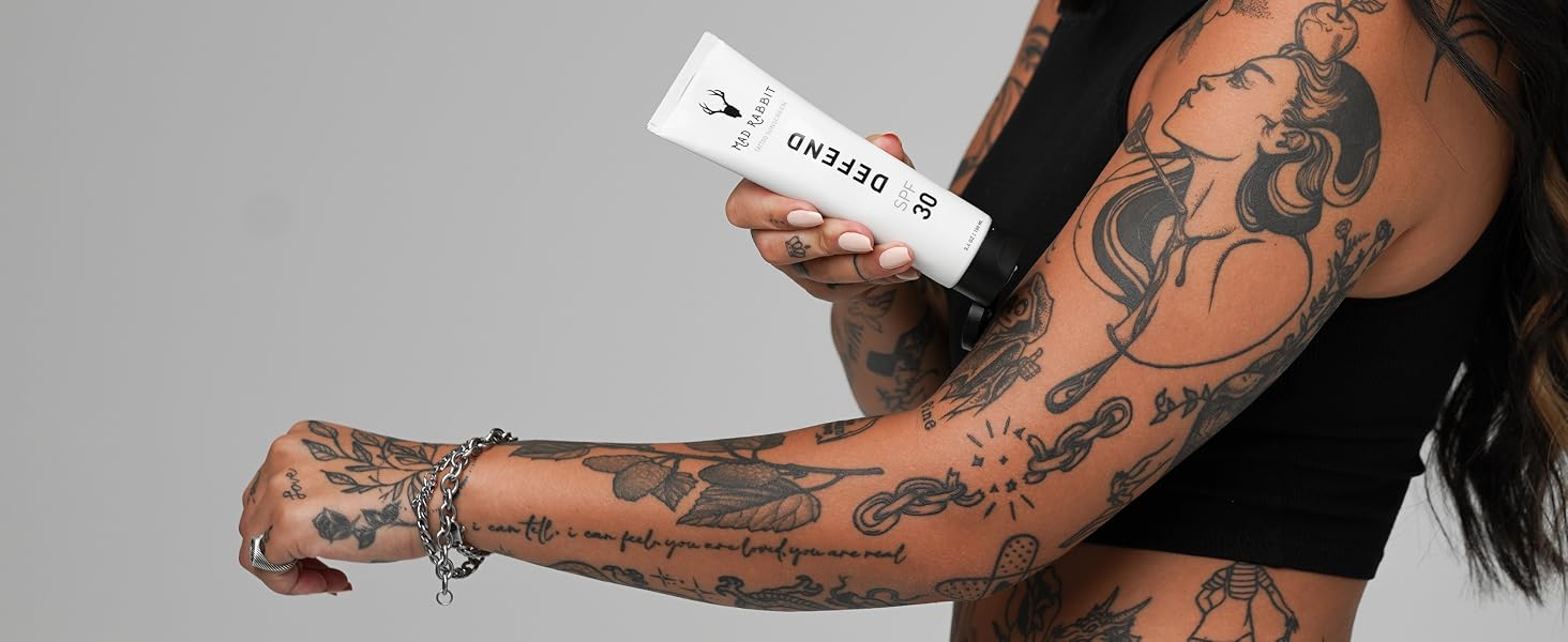 mad rabbit defend sunscreen spf 30 mad rabbit tattoo sunscreen tattoo protection