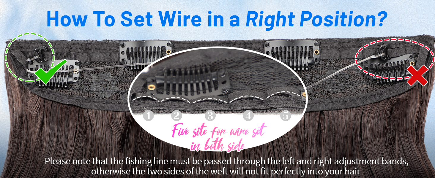 hair extensions clip ins