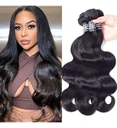 Amella Hair 100% Unprocessed Virgin Brazilian Human Hair Brazilian Body Wave 3 Bundles (18 20 22,...