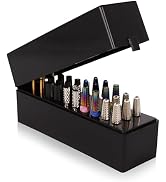 PANA Rectangle Nail Drill Bit Holder Display Organizer Case - Dustproof Carbide Bit Storage Conta...