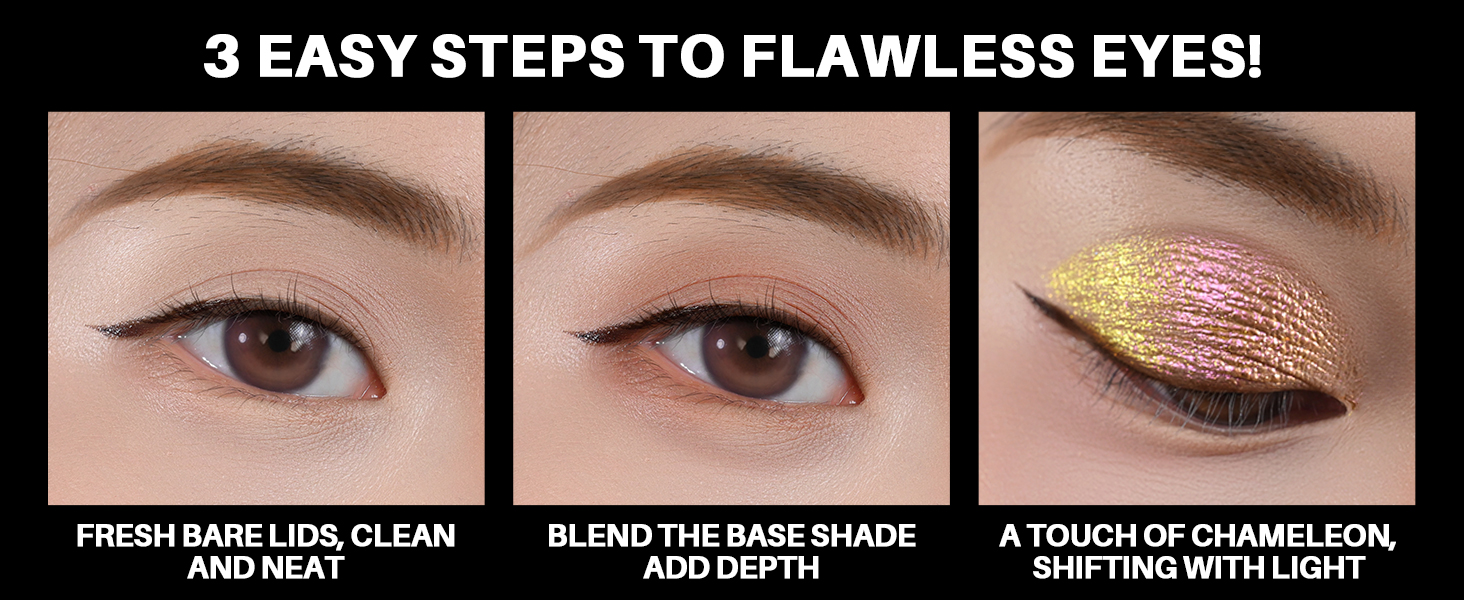 liquid glitter eyeshadow, metallic eyeshadow