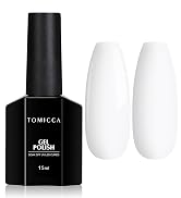 white gel nail polish