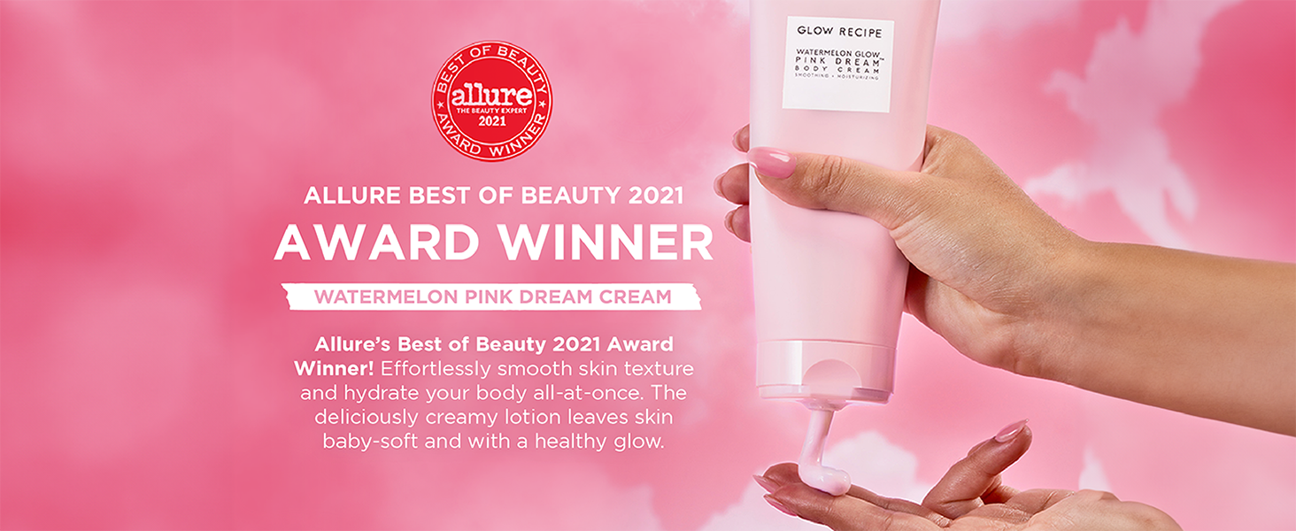 Allure award winner! The deliciously creamy lotion leaves skin baby-soft and with a healthy glow